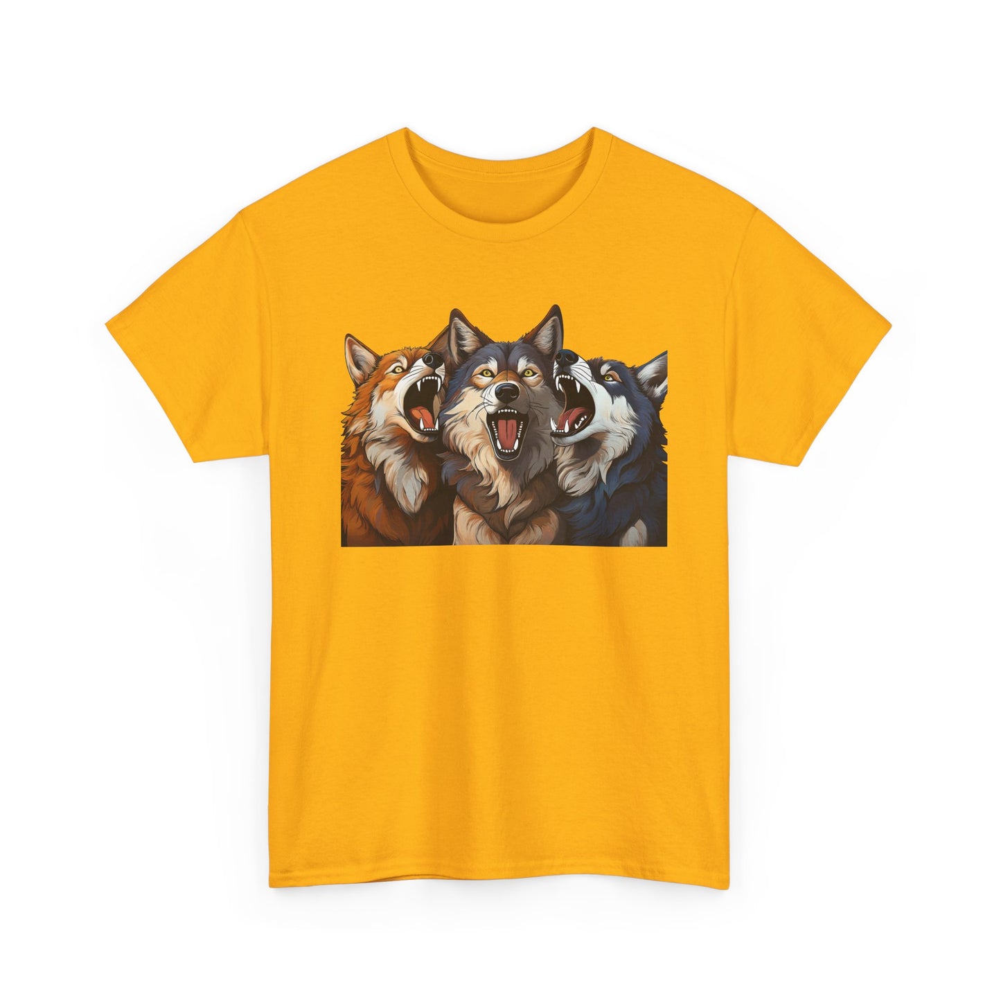 SINGING TRIO of WOLVES - T SHIRT