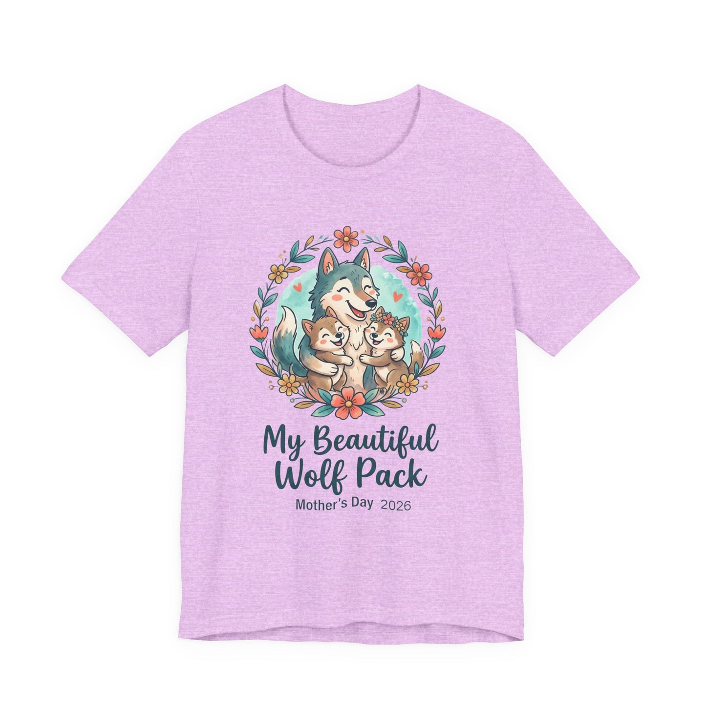 My Beautiful Wolf Pack T-Shirt – Mother's Day  Tee