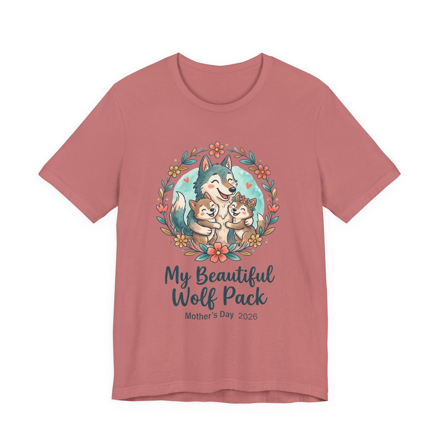My Beautiful Wolf Pack T-Shirt – Mother's Day  Tee