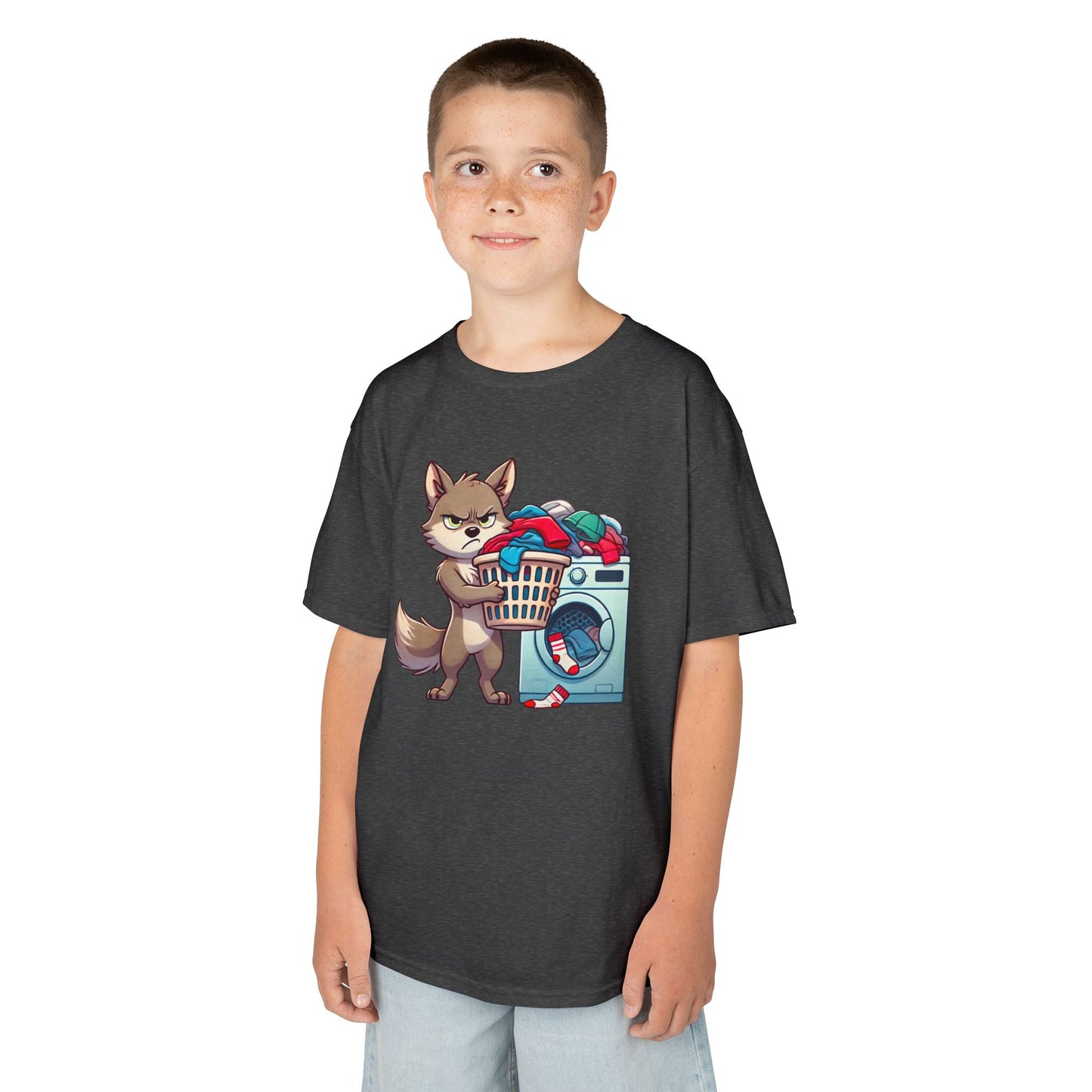 Grumpy Wolf Kid-Laundry