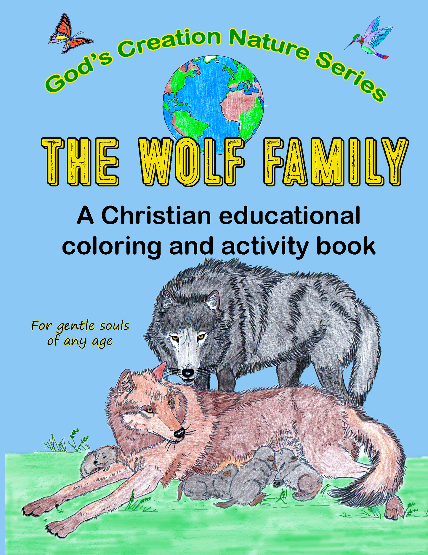 THE WOLF FAMILY A Christian educational coloring book