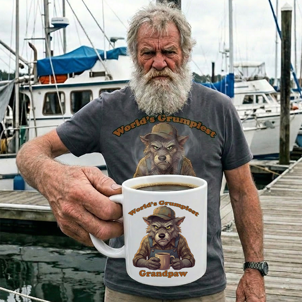Worlds grumpiest Grandpaw Ceramic Mug (11oz, 15oz)
