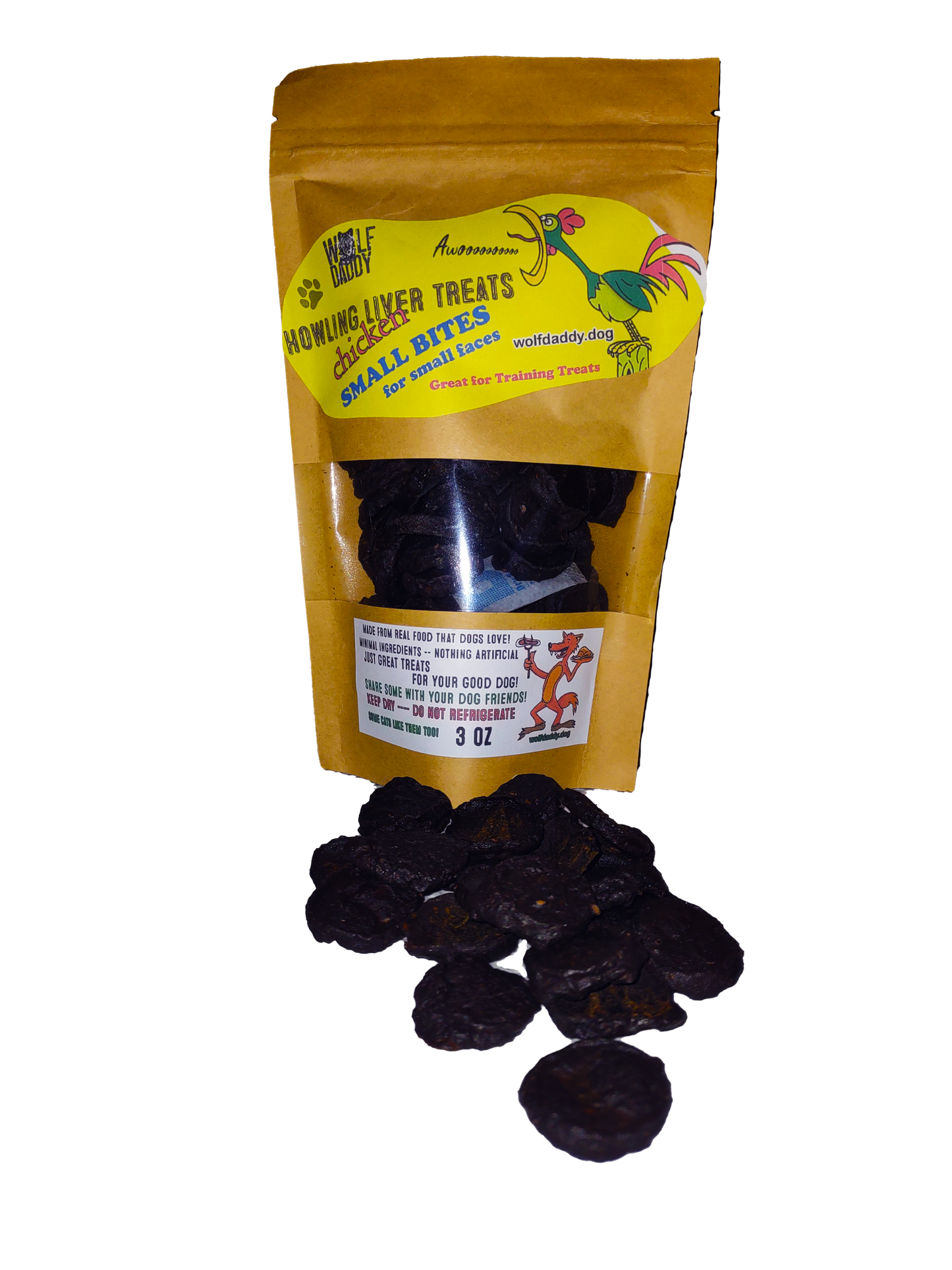 Wolf Daddy's Chicken Liver Small Bites