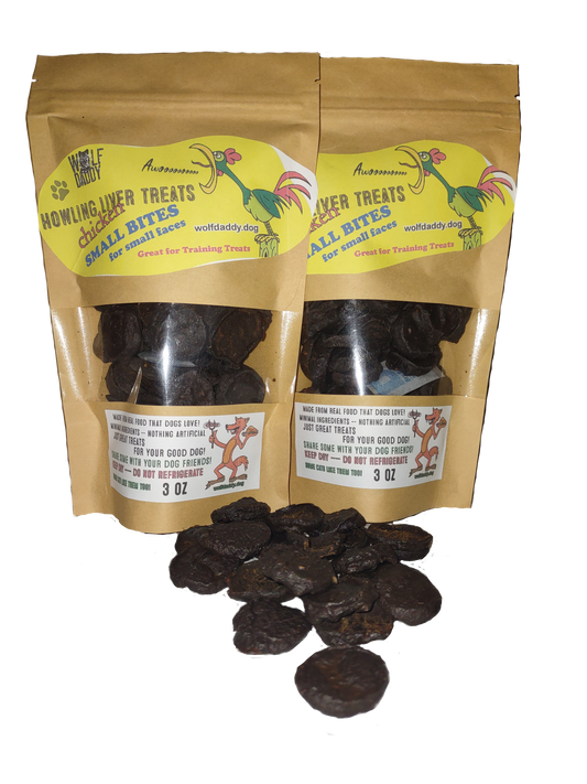 Wolf Daddy's Howling Chicken Liver Small Bites COMBO